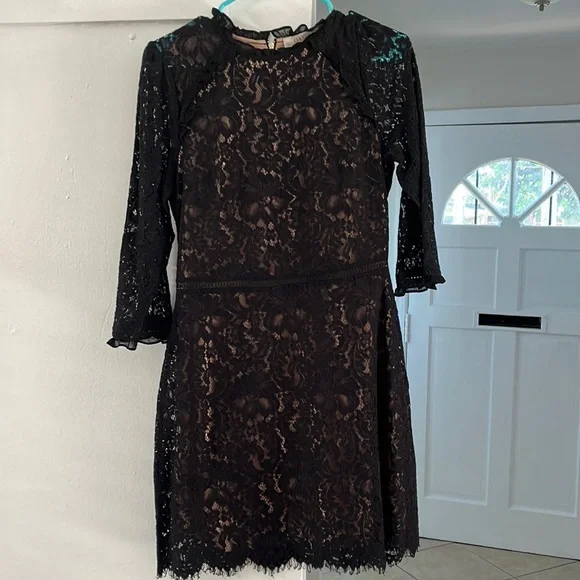 Oasis | Dresses | Black Lace Cocktail Dress | Poshmark
